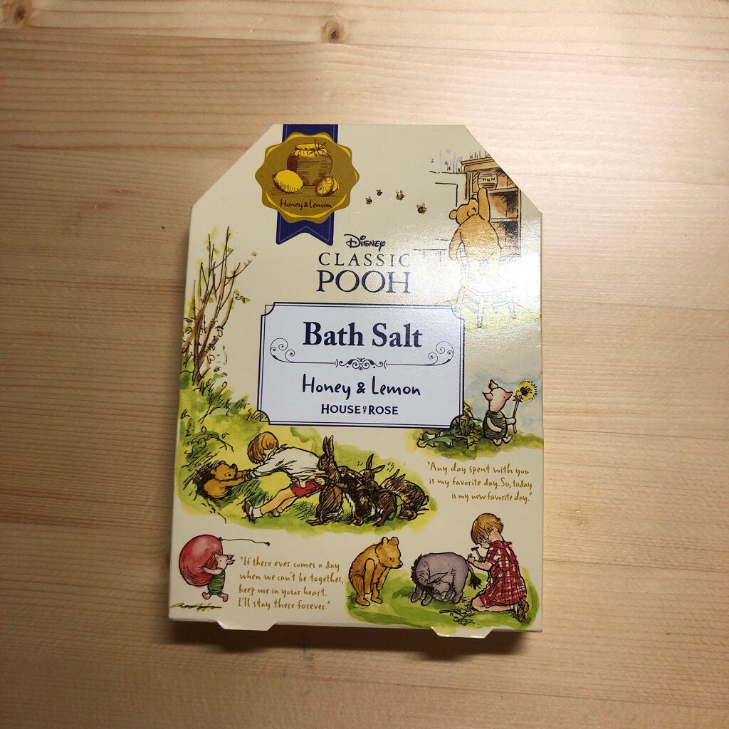 クラシック プー バスソルト L/ハウス オブ ローゼ/無機塩系入浴剤を使ったクチコミ(1枚目)