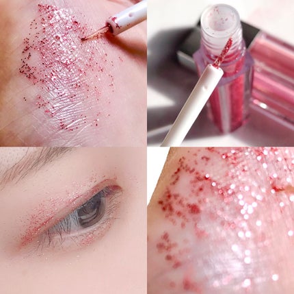 ダイヤモンドシリーズ 星空リキッドアイシャドウ/ZEESEA/リキッドアイシャドウを使ったクチコミ(8枚目)