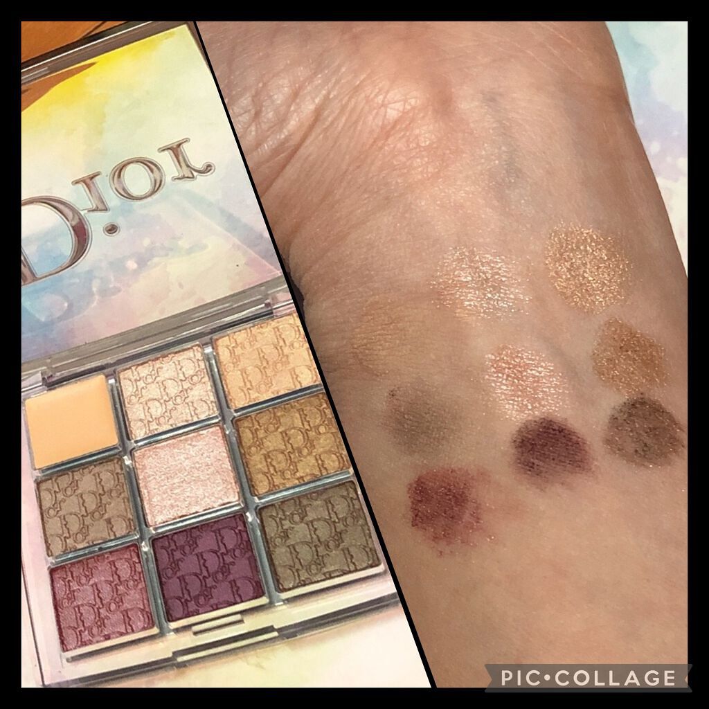 ディオール バックステージ アイ パレット 005  プラム（数量限定色）/Dior/アイシャドウパレットを使ったクチコミ（3枚目）