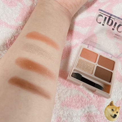 ドレッシーシャドウ/CipiCipi/アイシャドウパレットを使ったクチコミ(2枚目)