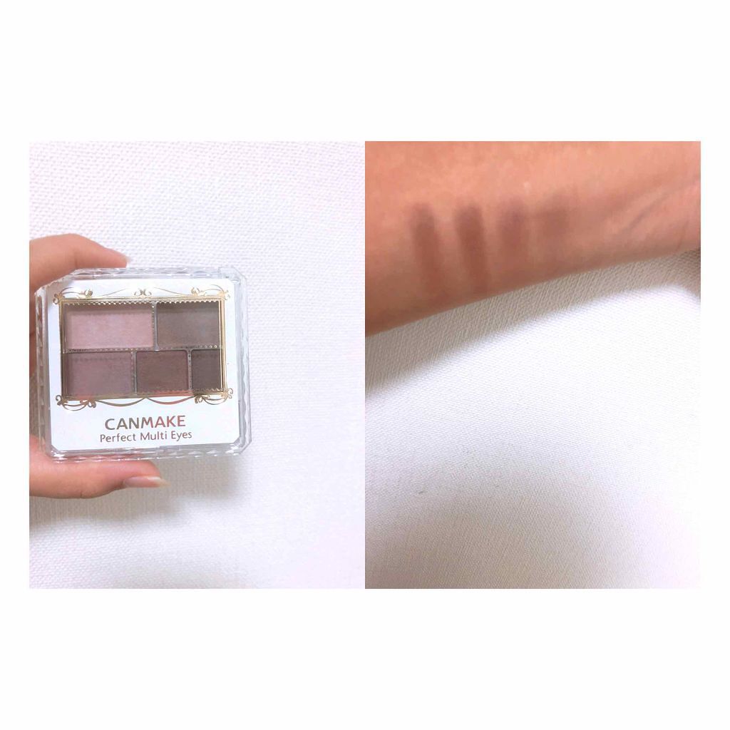 パーフェクトマルチアイズ/キャンメイク/アイシャドウパレットを使ったクチコミ(1枚目)