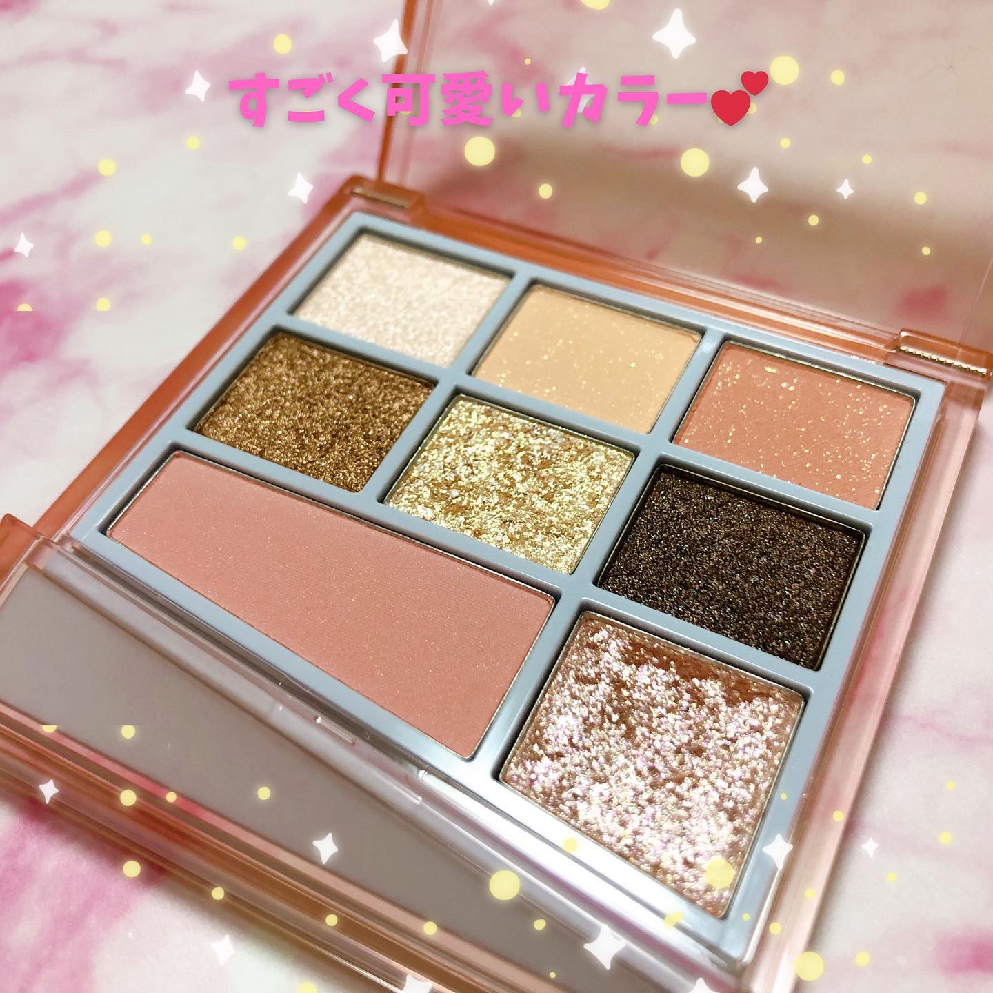 シャンデリアエディション(アイシャドウ/リップグロス)/espoir/メイクアップキットを使ったクチコミ（2枚目）