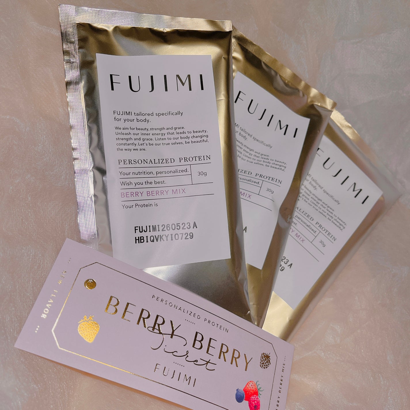 FUJIMI パーソナライズプロテイン/FUJIMI/ホエイプロテインを使ったクチコミ(1枚目)