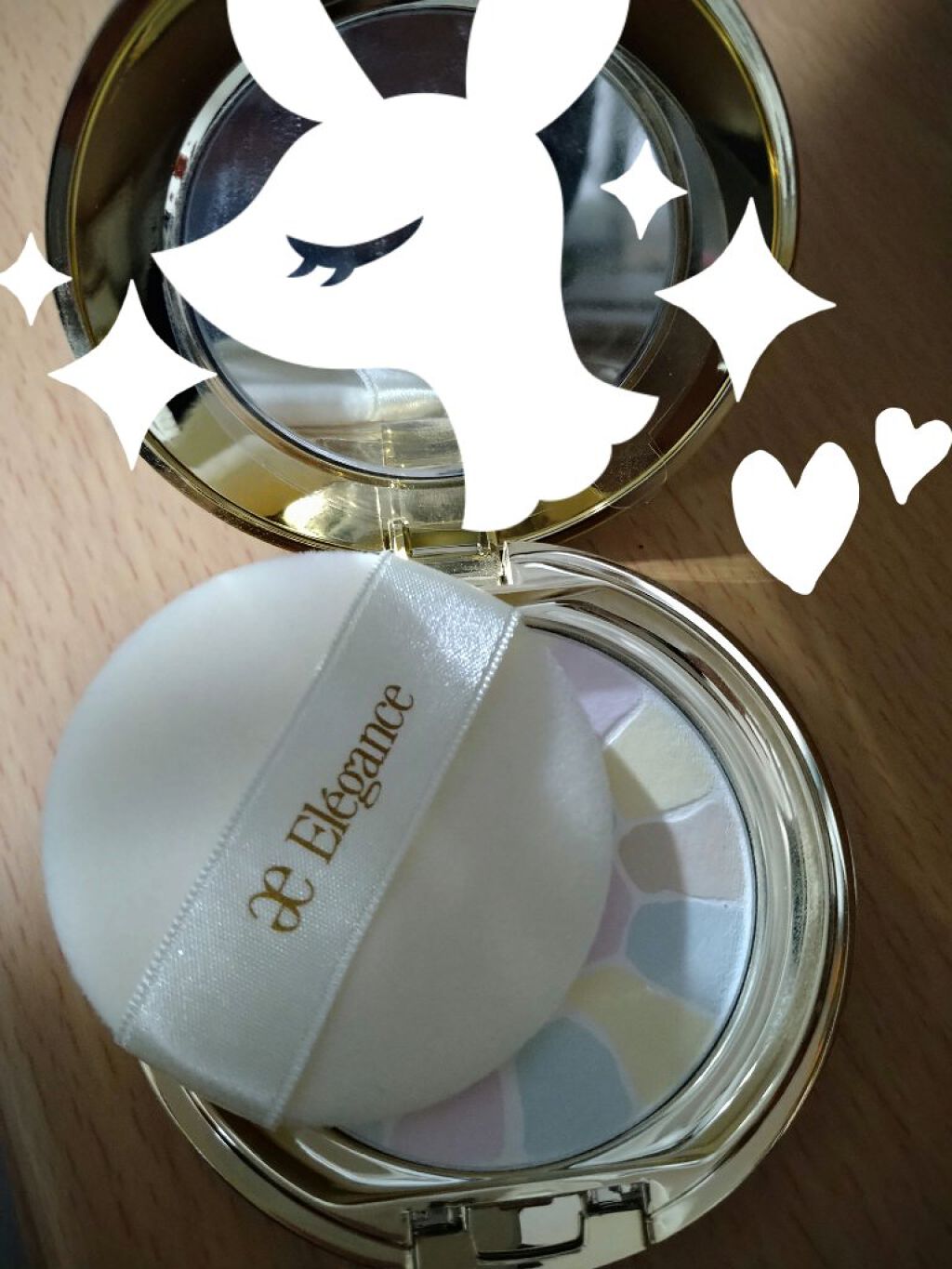 ラ プードル オートニュアンス/Elégance/プレストパウダーを使ったクチコミ（3枚目）