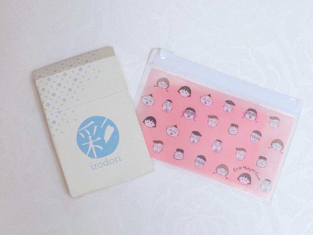 ３色あぶらとり紙 彩/DAISO/あぶらとり紙を使ったクチコミ（2枚目）