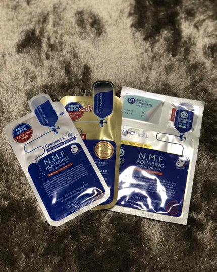 N.M.FアクアアンプルマスクJEX/MEDIHEAL/シートマスク・パックを使ったクチコミ(1枚目)