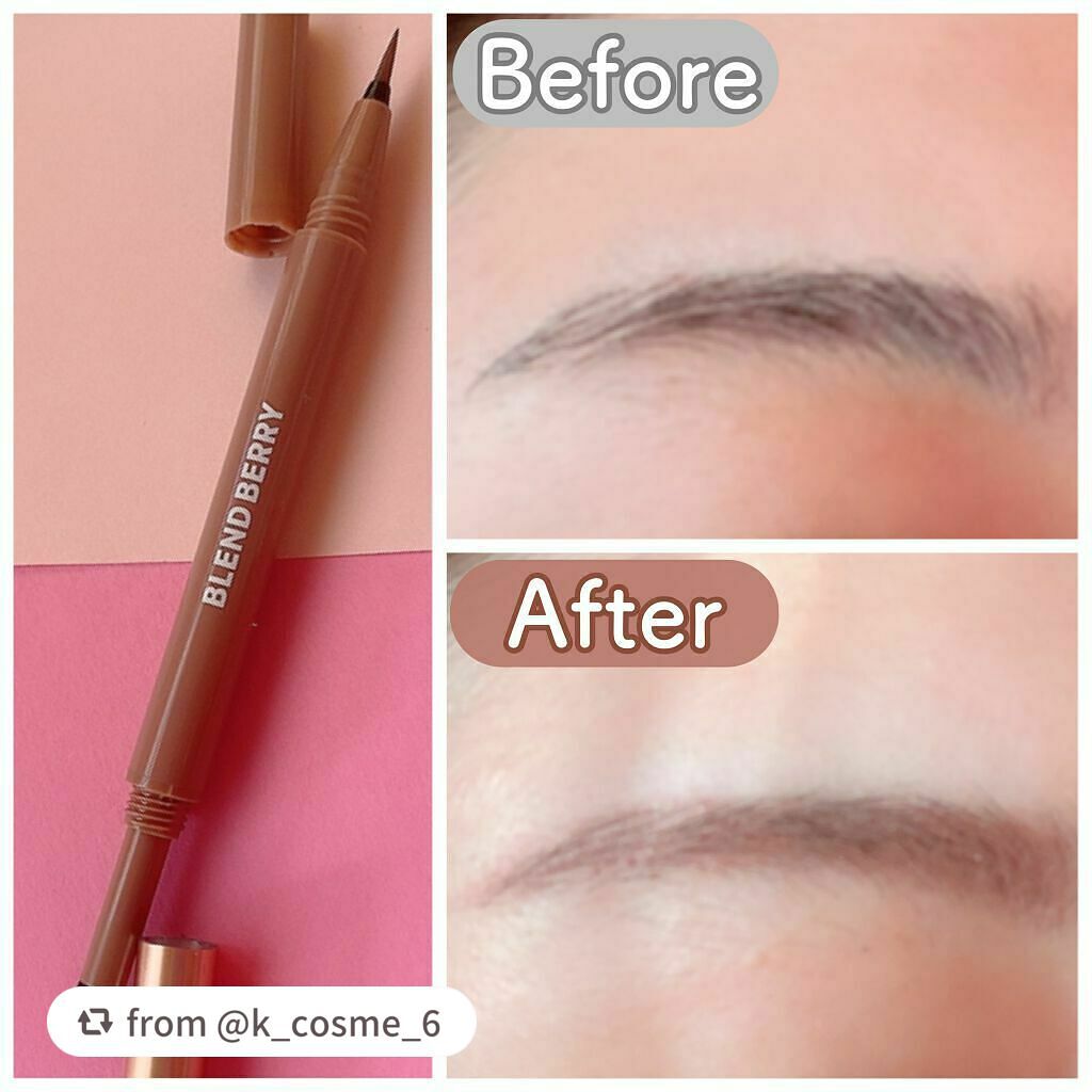ニュアンスオン 3Dアイブロウ /BLEND BERRY/パウダーアイブロウを使ったクチコミ(4枚目)