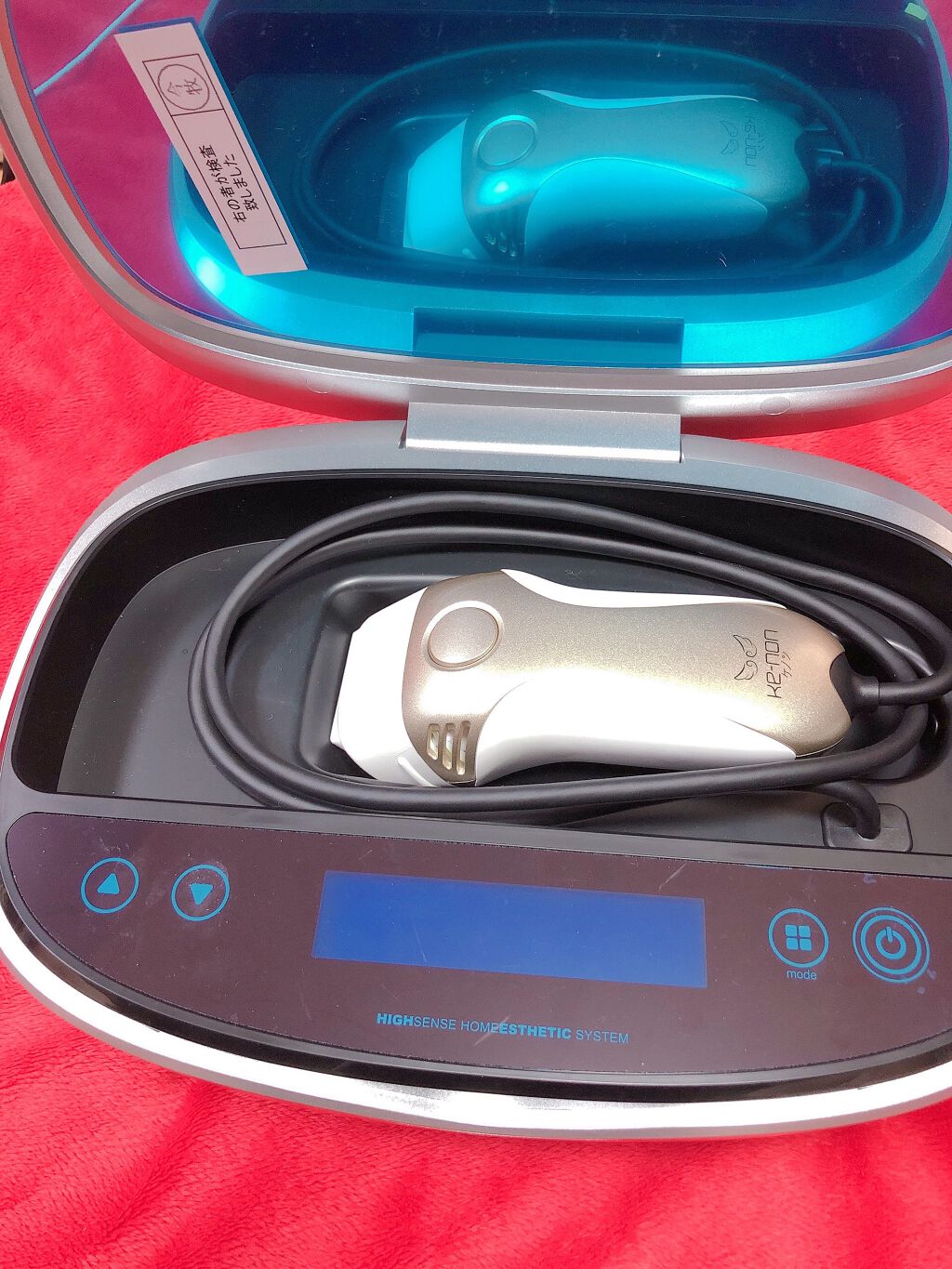 光美容器KE-NON（ケノン）/エムテック/家庭用脱毛器を使ったクチコミ（2枚目）