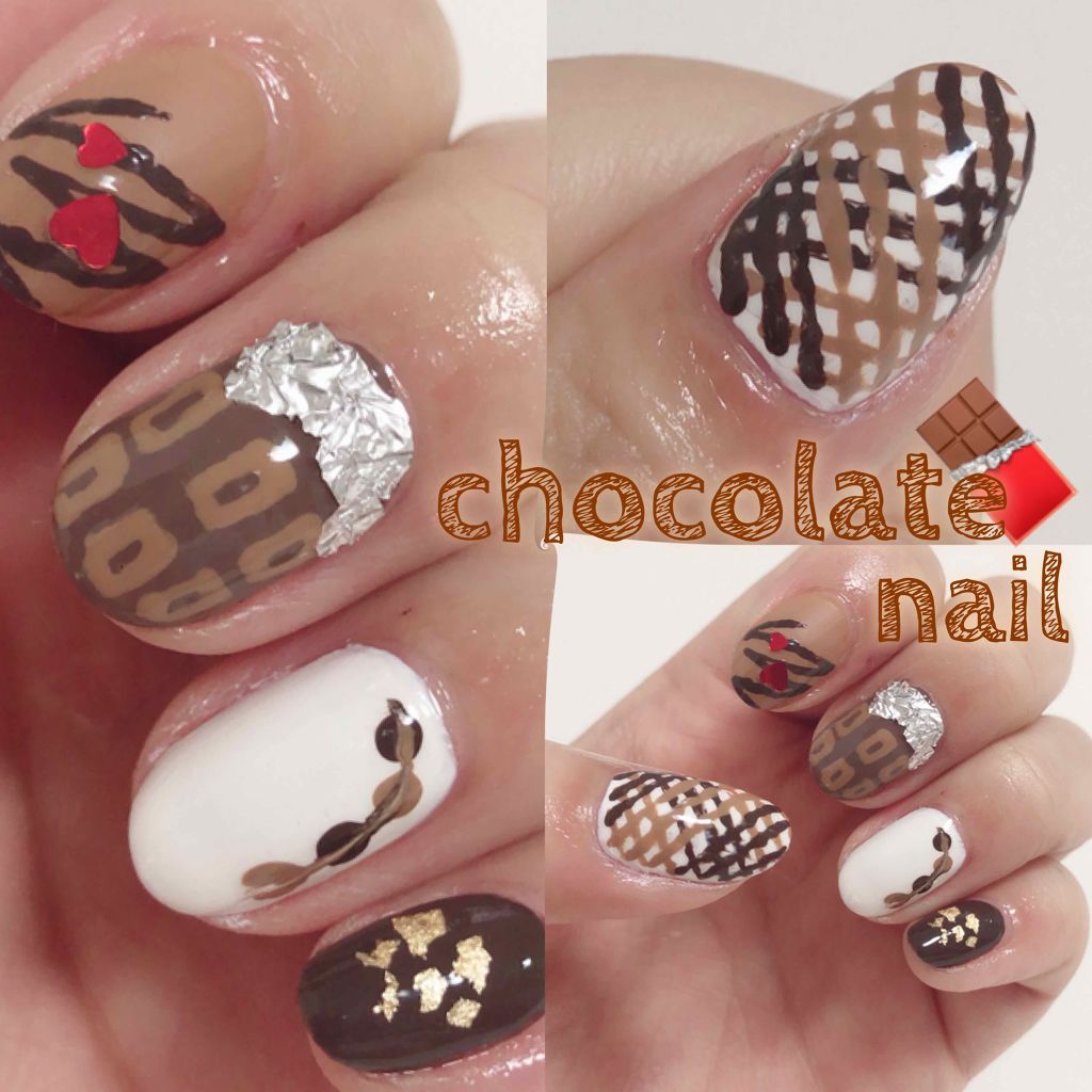 ネイルホリック リミテッドコレクション 04 CHOCOLATE COLORS/ネイルホリック/マニキュアを使ったクチコミ（1枚目）