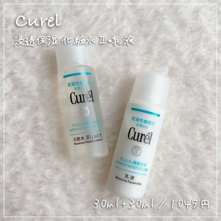 潤浸保湿 フェイスケアセット II しっとり/キュレル/トライアルキットを使ったクチコミ(1枚目)