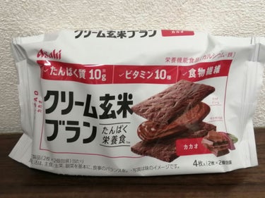 バランスアップ　クリーム玄米ブラン　カカオ/アサヒフードアンドヘルスケア/食品を使ったクチコミ（1枚目）