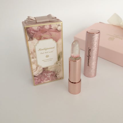 フラワーリップ 日本限定ピンクゴールドモデル ホワイトPG/Kailijumei/口紅の画像