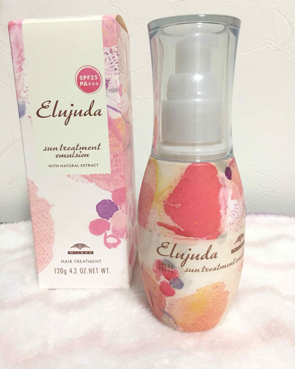 エルジューダ サントリートメントエマルジョン/エルジューダ/ヘアミルクを使ったクチコミ(1枚目)