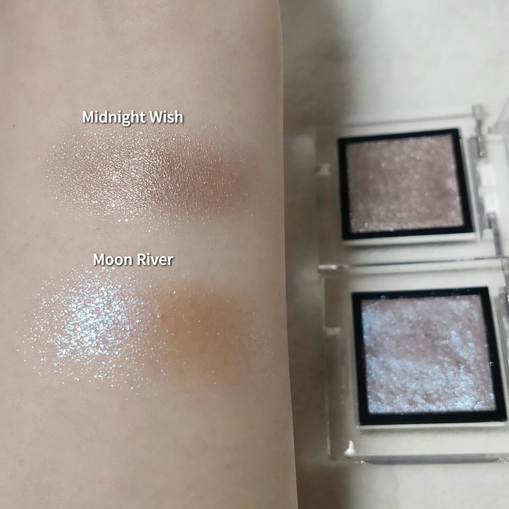 アディクション ザ アイシャドウ スパークル 003SP Midnight Wish/ADDICTION/単色アイシャドウを使ったクチコミ（3枚目）