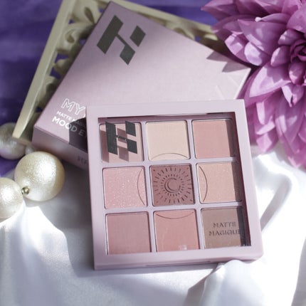 マイフェイブムードアイパレット 9カラー/HOLIKA HOLIKA/アイシャドウパレットを使ったクチコミ(10枚目)