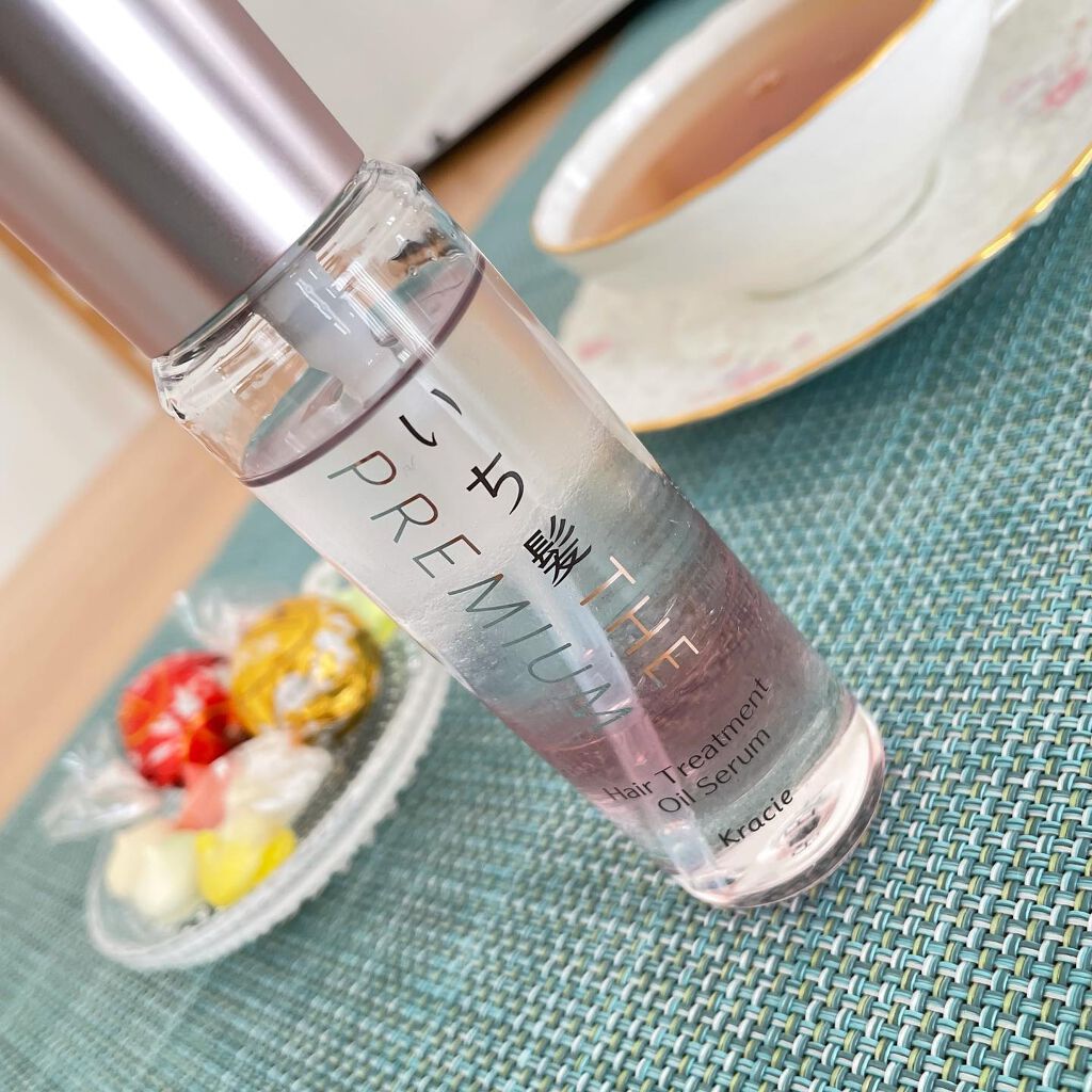 THE PREMIUM 4Xシャインシェイク美容液オイル/いち髪/ヘアオイルを使ったクチコミ(7枚目)