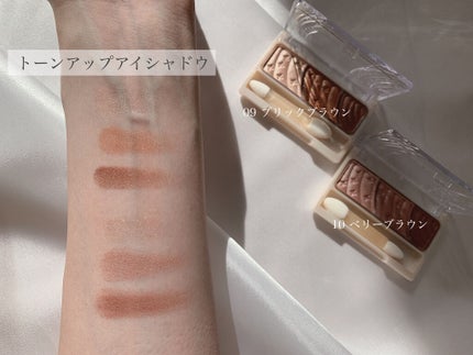 トーンアップアイシャドウ/CEZANNE/アイシャドウパレットを使ったクチコミ(3枚目)