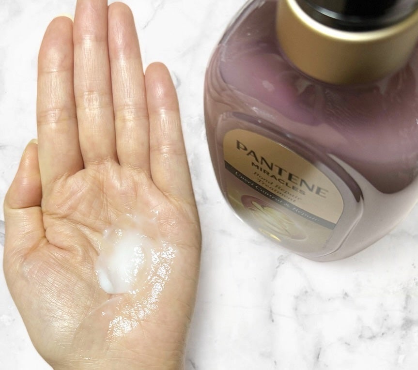 ミラクルズ うねりコントロール&リペア ボンドリペア シャンプー/トリートメント/パンテーン/市販シャンプーを使ったクチコミ(3枚目)