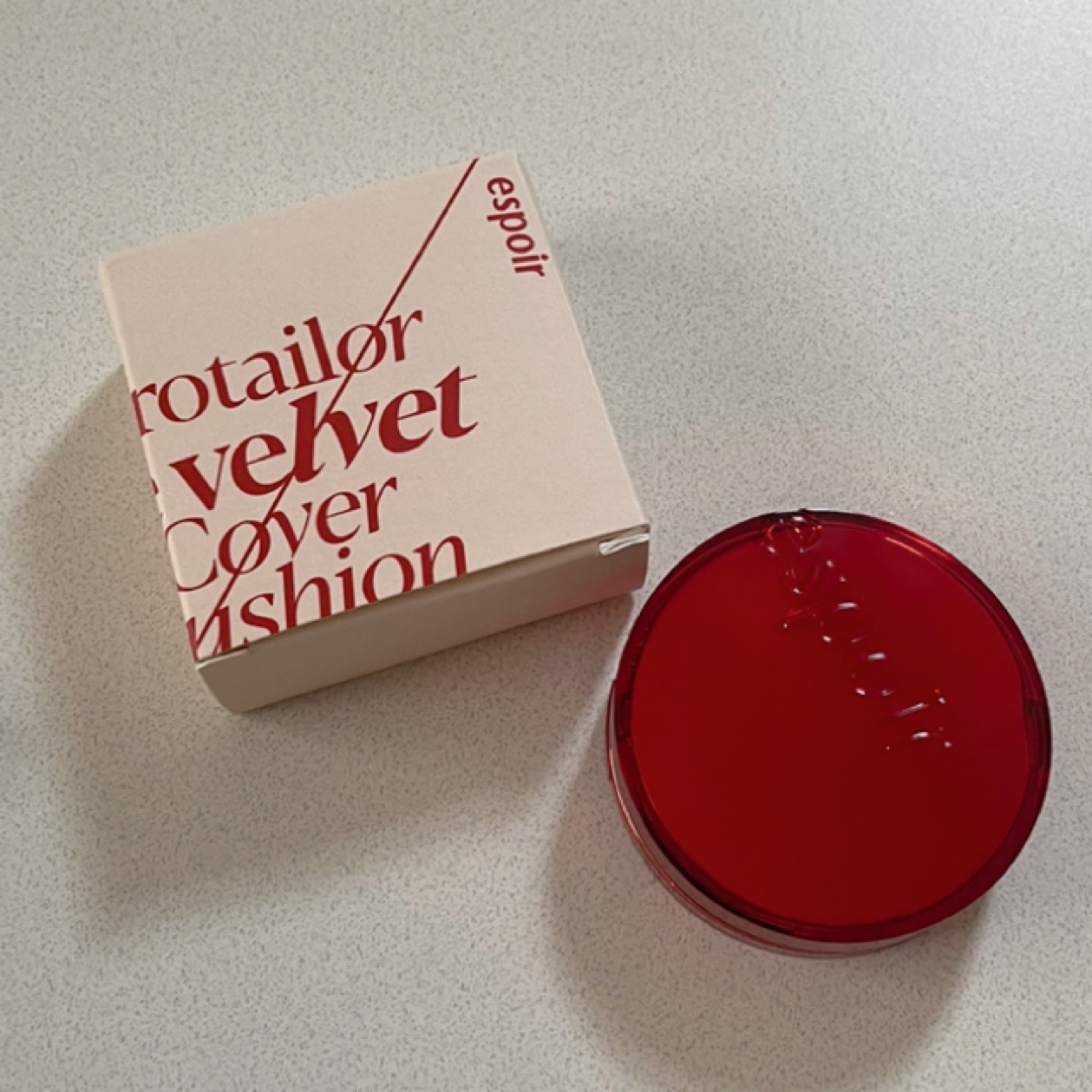 プロテーラービーベルベットカバークッション/espoir/クッションファンデーションを使ったクチコミ（2枚目）