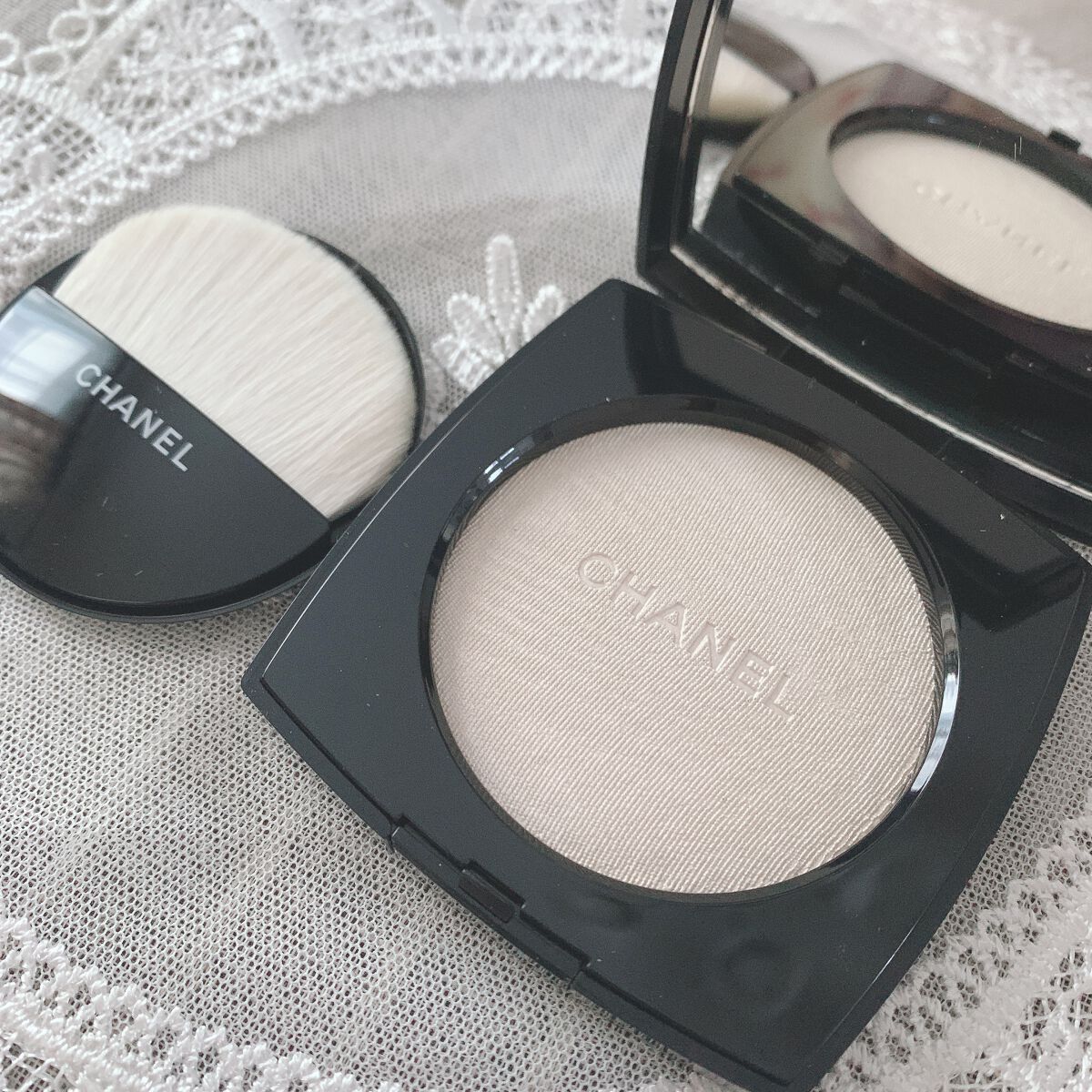 プードゥル ルミエール/CHANEL/パウダーハイライトを使ったクチコミ(1枚目)