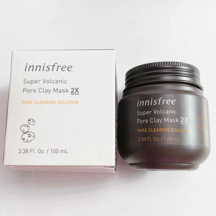 スーパーヴォルカニック ポア クレイマスク/innisfree/洗い流すパック・マスクを使ったクチコミ(1枚目)