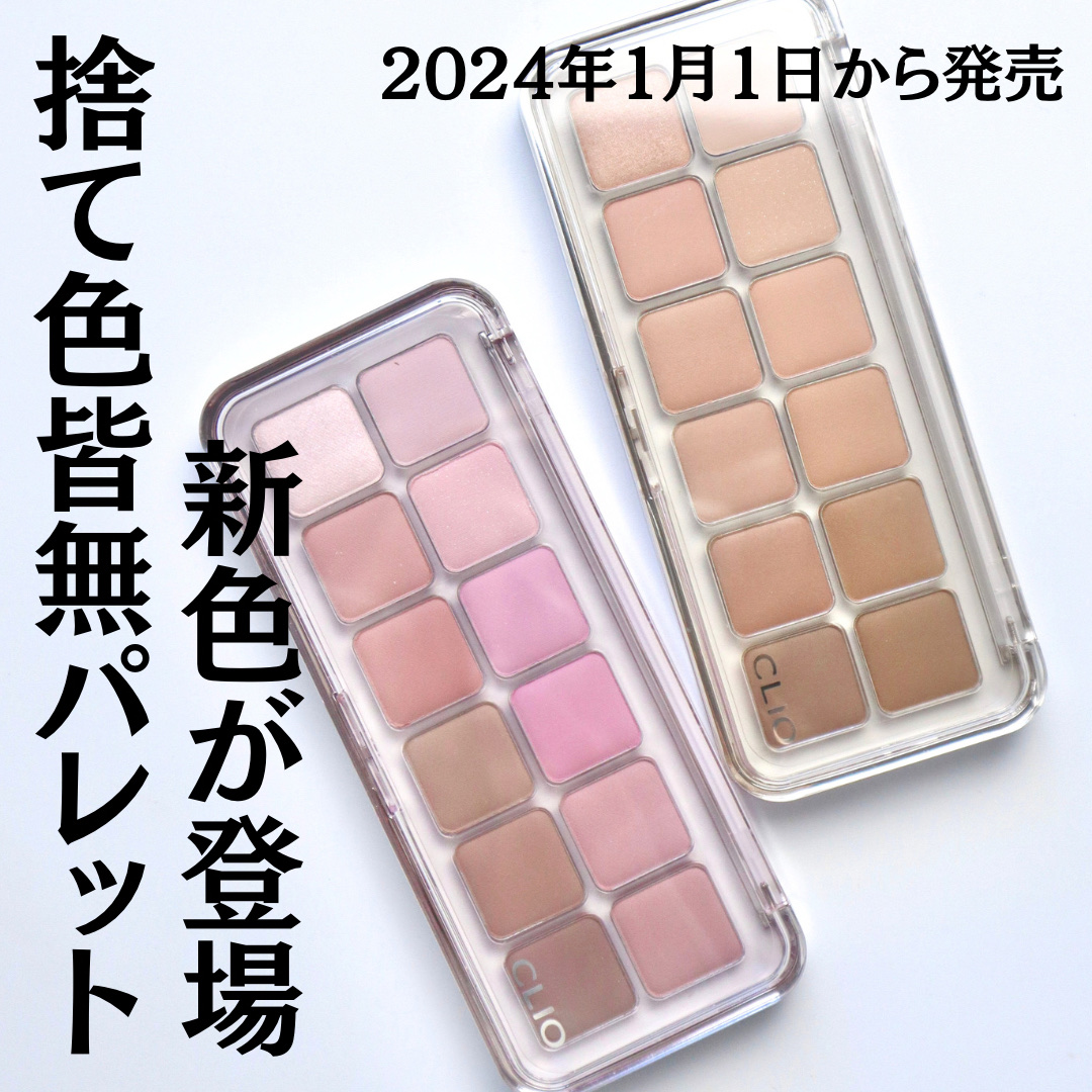 プロ アイ パレット エアー/CLIO/アイシャドウパレットを使ったクチコミ（2枚目）