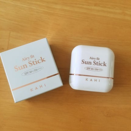 エアリーフィットサンスティック/KAHI/日焼け止めスティックを使ったクチコミ(2枚目)