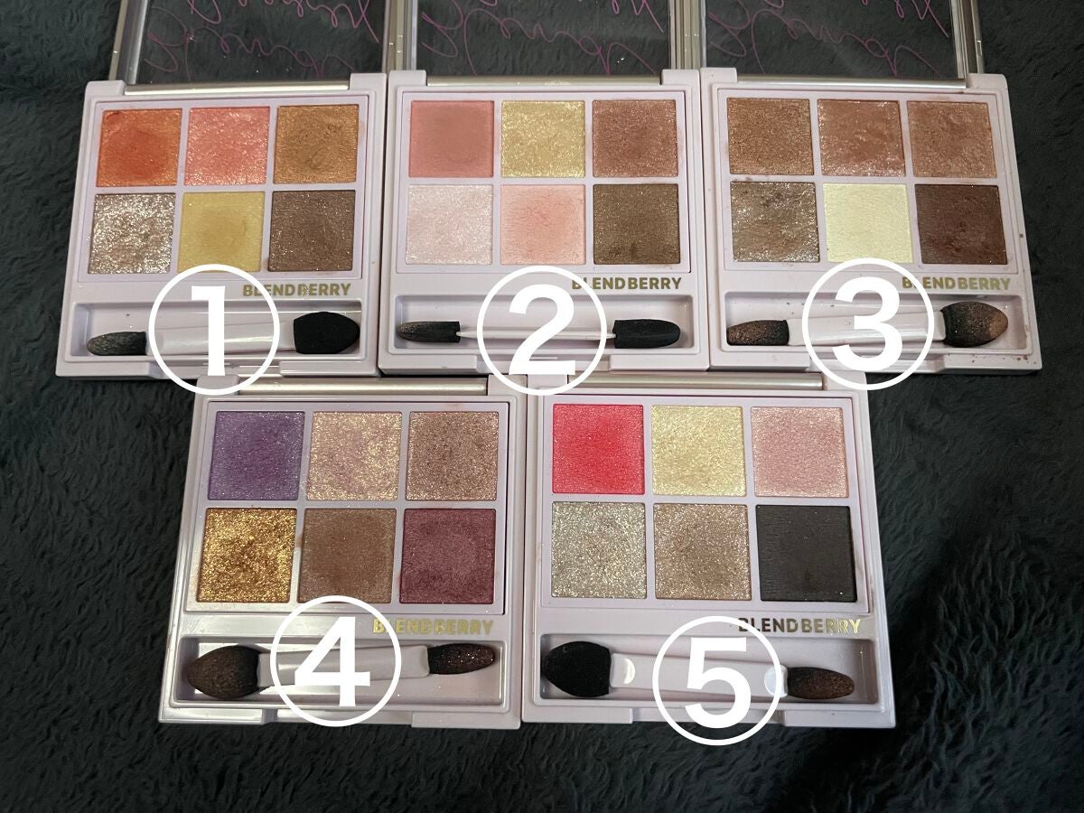 オーラクリエイション/BLEND BERRY/アイシャドウパレットを使ったクチコミ(2枚目)