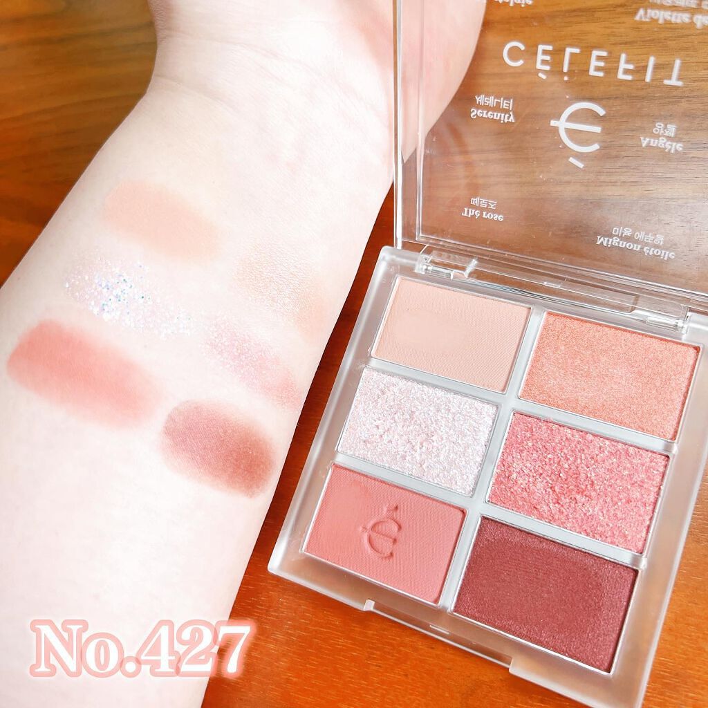 プロアイシャドウパレットセシル/CELEFIT/アイシャドウパレットを使ったクチコミ（2枚目）