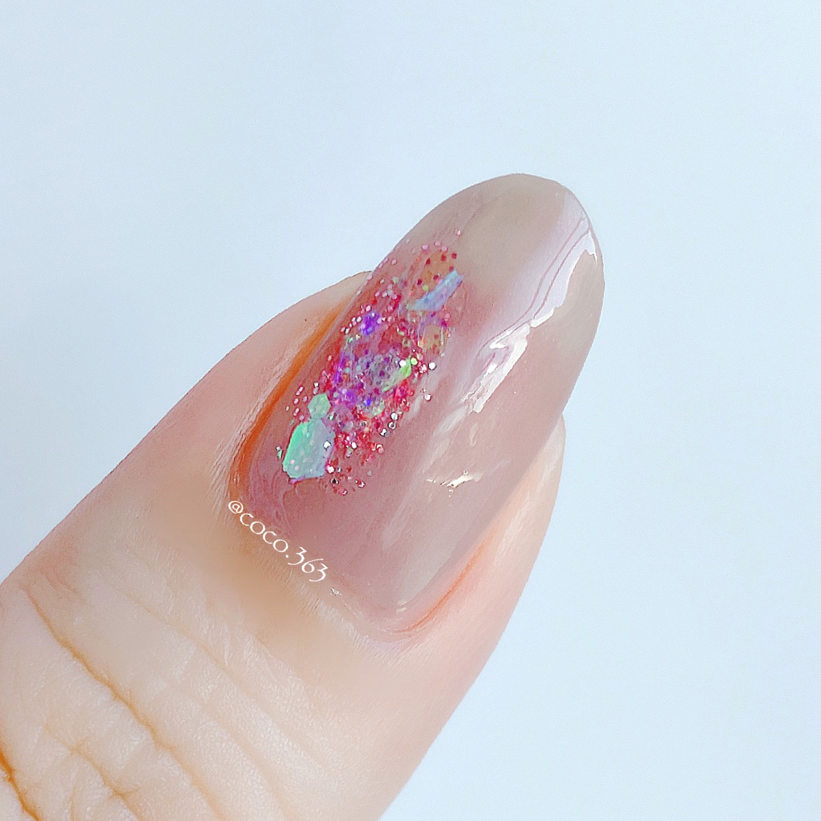 ジェルボリュームトップコート/キャンメイク/ネイルトップコートを使ったクチコミ（3枚目）