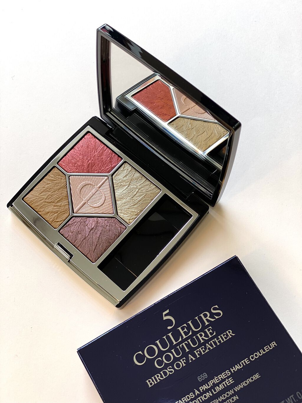 サンク クルール クチュール＜バーズ オブ ア フェザー＞/Dior/アイシャドウパレットを使ったクチコミ（1枚目）