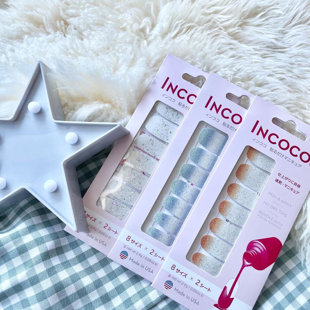 INCOCO インココ マニキュアシート/インココ/ネイルシールを使ったクチコミ(1枚目)