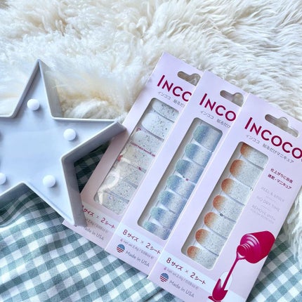 INCOCO インココ マニキュアシート/インココ/ネイルシールを使ったクチコミ(1枚目)