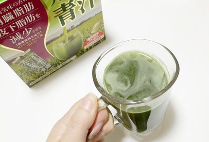 大麦若葉粉末100%/山本漢方製薬/青汁を使ったクチコミ(4枚目)