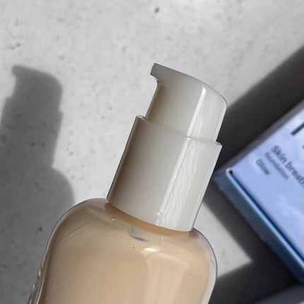 Skin breathing foundation Glow/Healus/リキッドファンデーションを使ったクチコミ(4枚目)