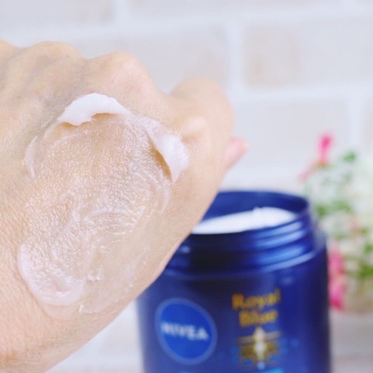 ニベア ロイヤルブルーボディクリーム うるおい密封ケア/ニベア/ボディクリームを使ったクチコミ(3枚目)