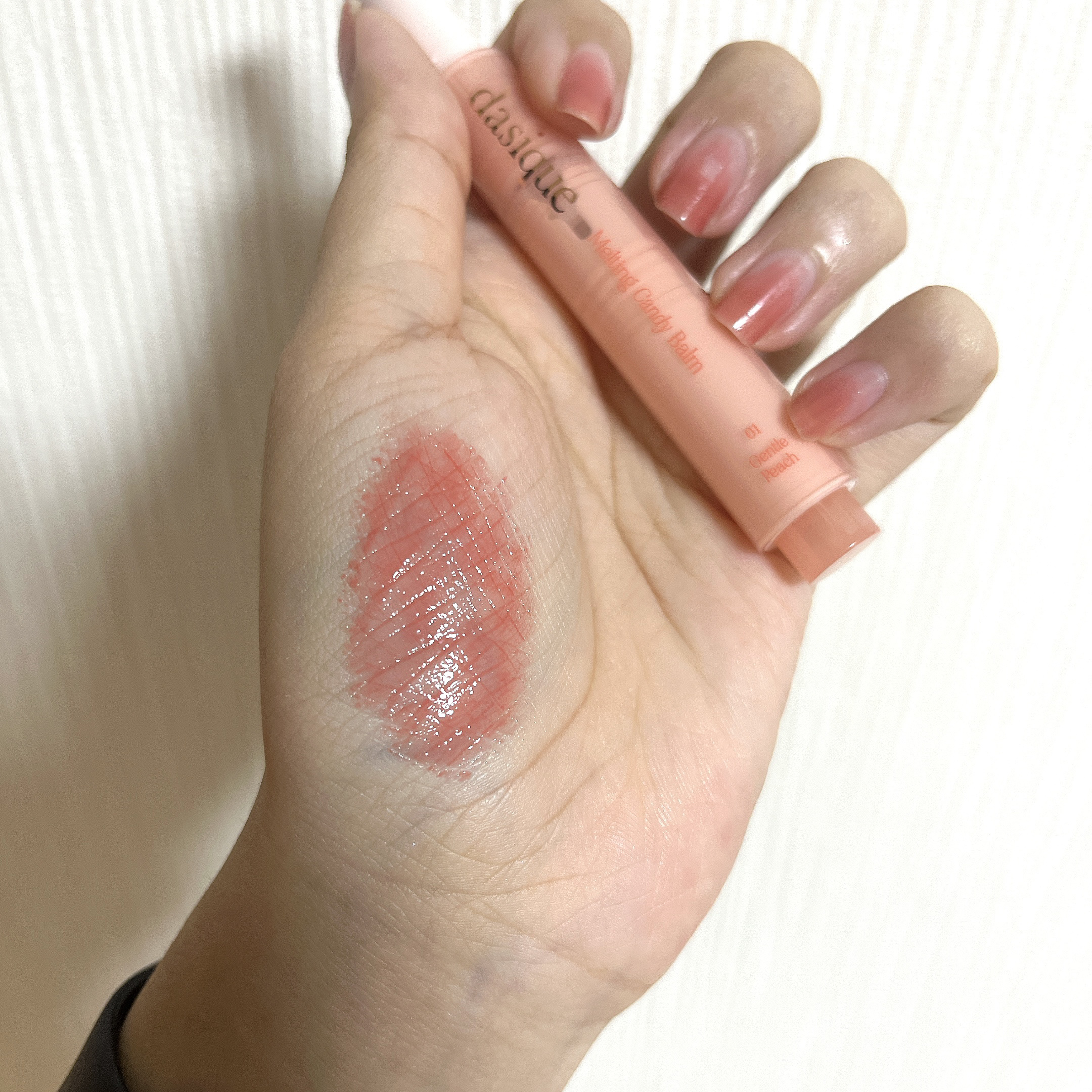 メルティングキャンディーバーム/dasique/口紅を使ったクチコミ（2枚目）