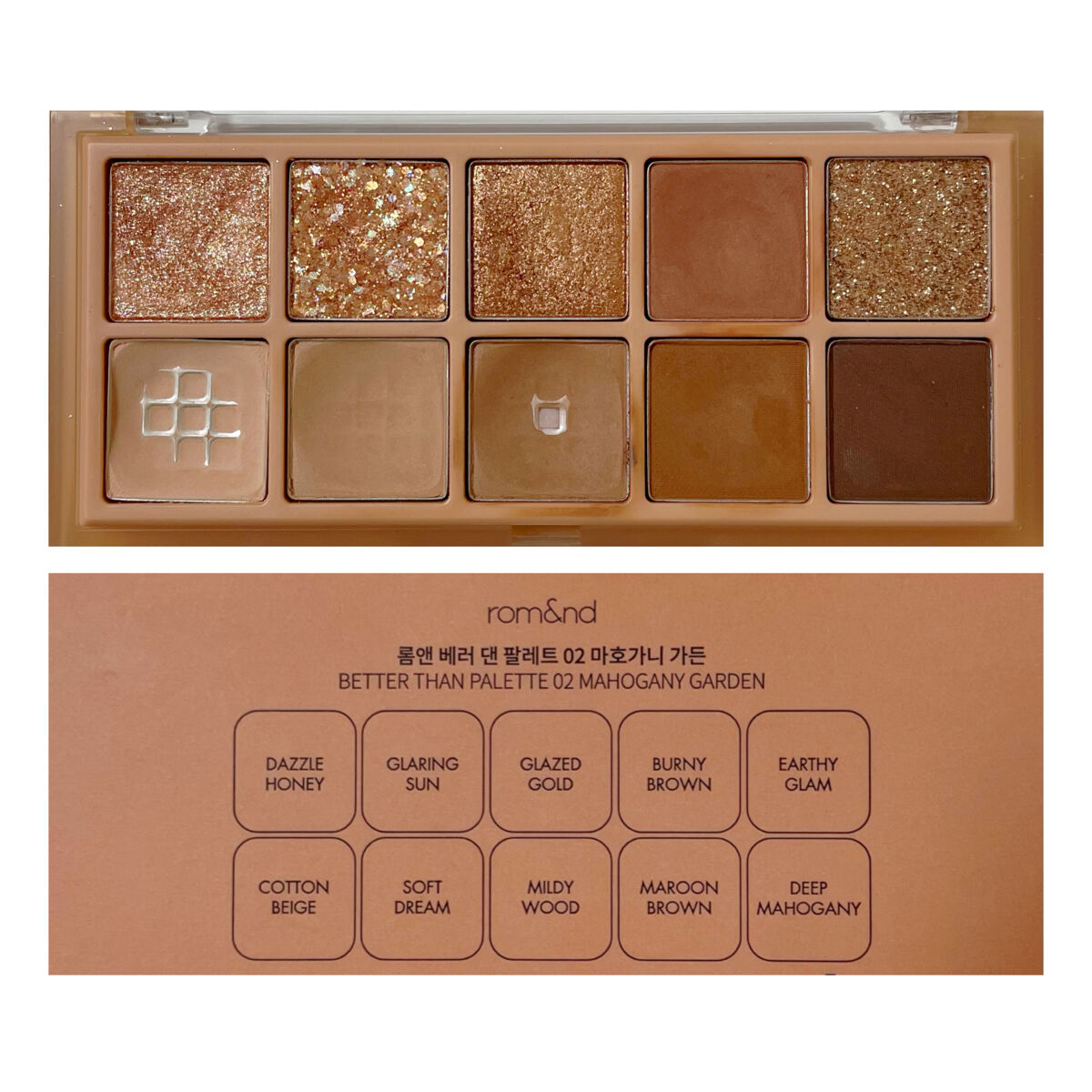 ベターザンパレット/rom&nd/アイシャドウパレットを使ったクチコミ（3枚目）