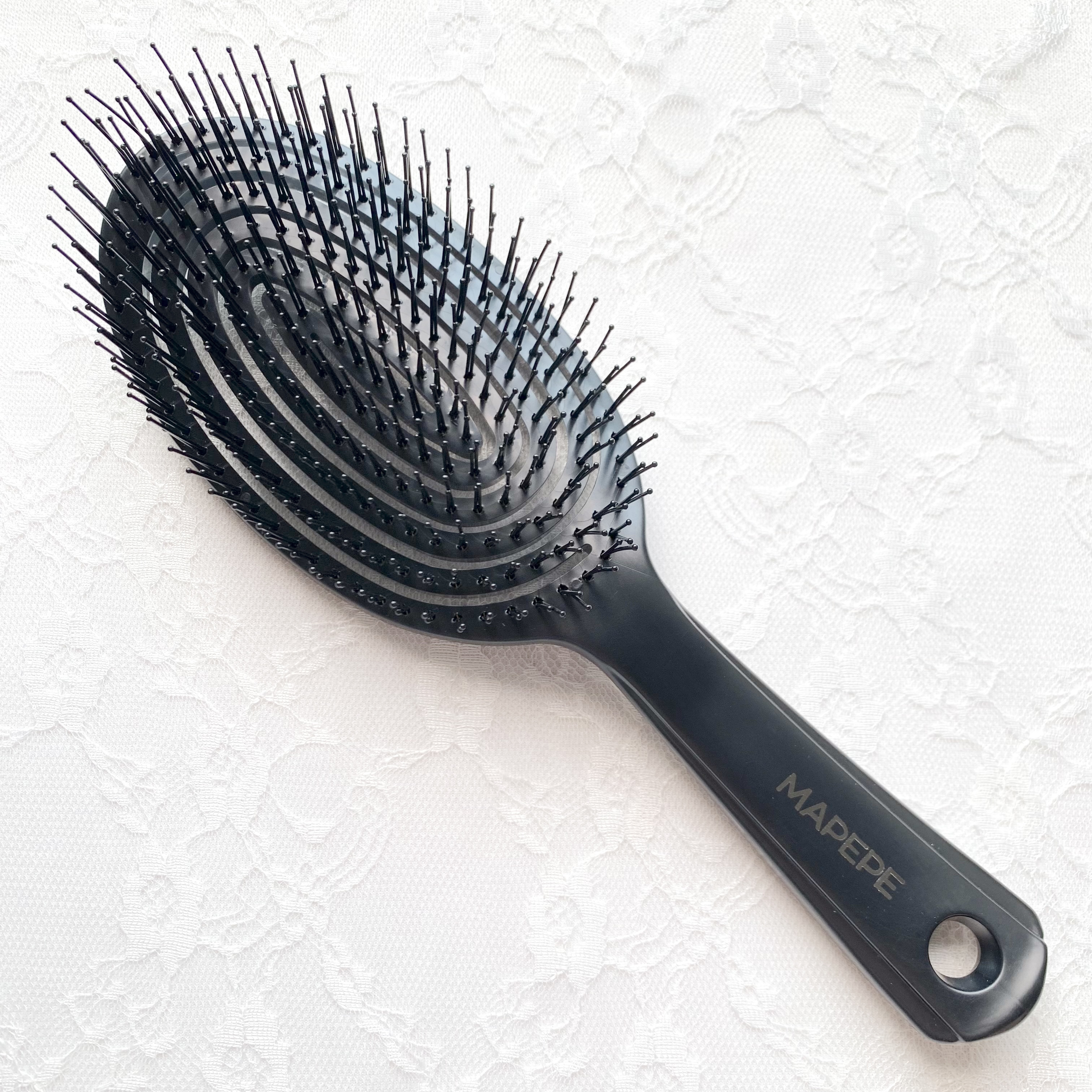 デタングリングブラシ ３Dスーパーフィット/マペペ/ヘアブラシを使ったクチコミ（3枚目）