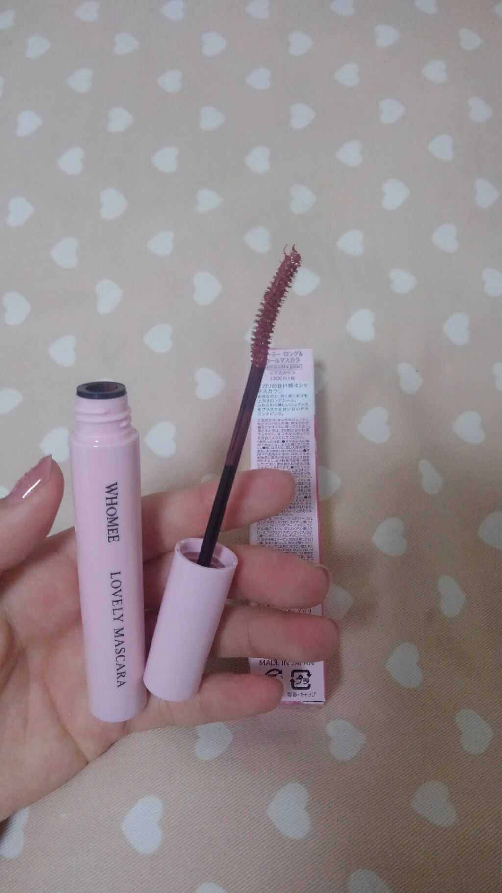 ロング&カールマスカラ/WHOMEE/マスカラを使ったクチコミ(2枚目)