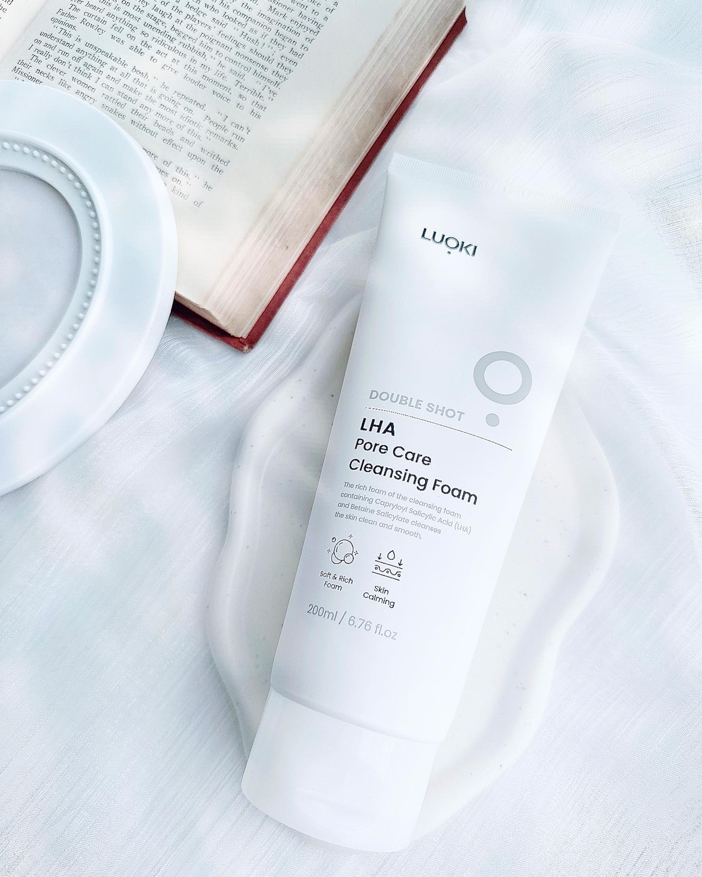 ダブルショットLHA毛穴ケアクレンジングフォーム /LUOKI/クレンジングクリームを使ったクチコミ（1枚目）
