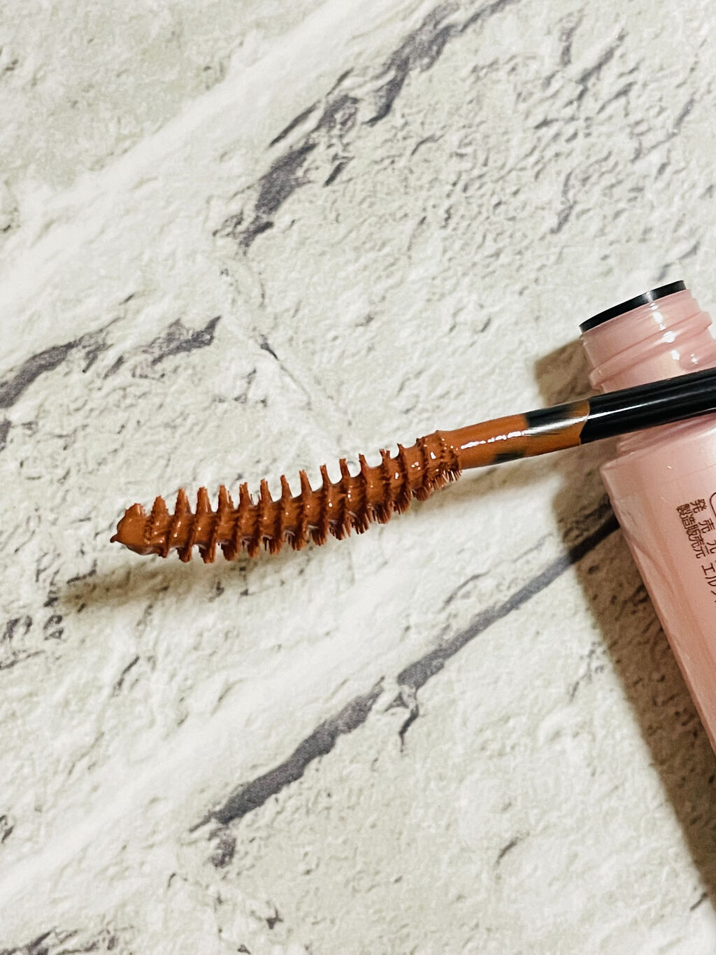 スタイリングマスカラ BR 格上げオレンジブラウン/パラドゥ/マスカラを使ったクチコミ（3枚目）