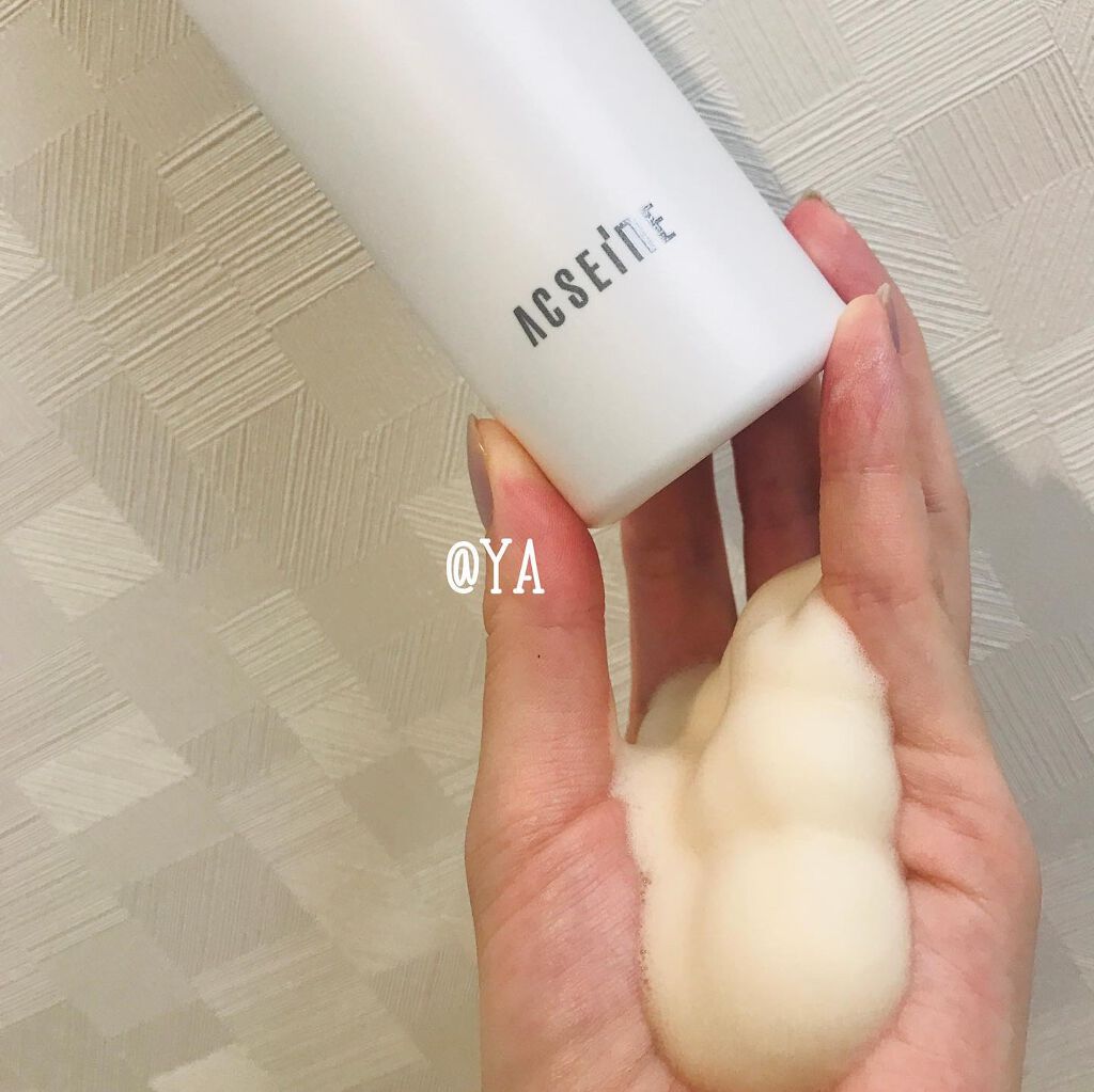 リセット ウォッシュ/ACSEINE/泡洗顔を使ったクチコミ（2枚目）