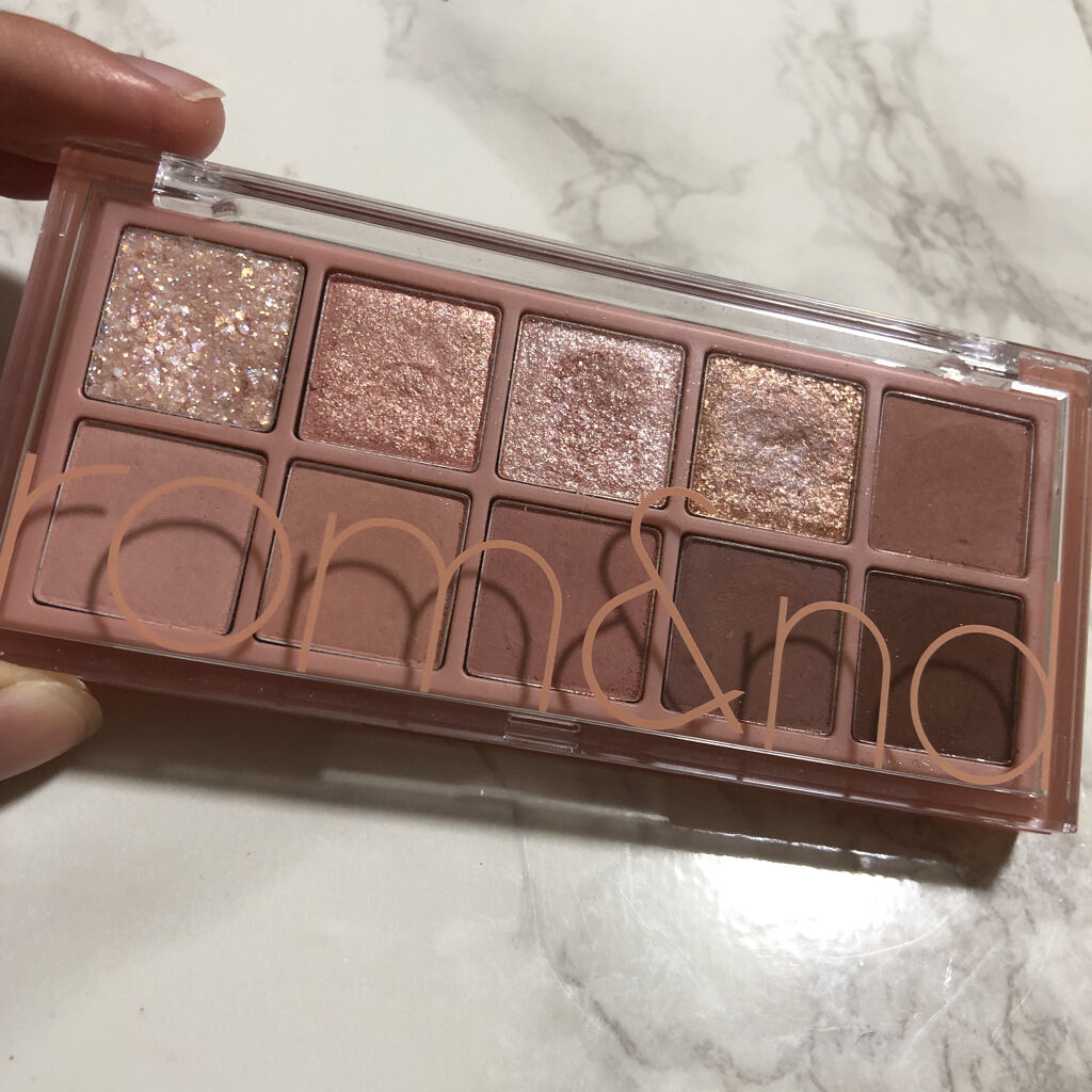 ベターザンパレット/rom&nd/アイシャドウパレットを使ったクチコミ（1枚目）