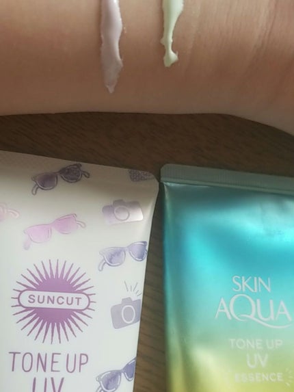 スキンアクア トーンアップUVエッセンス/スキンアクア/日焼け止めクリームを使ったクチコミ(4枚目)
