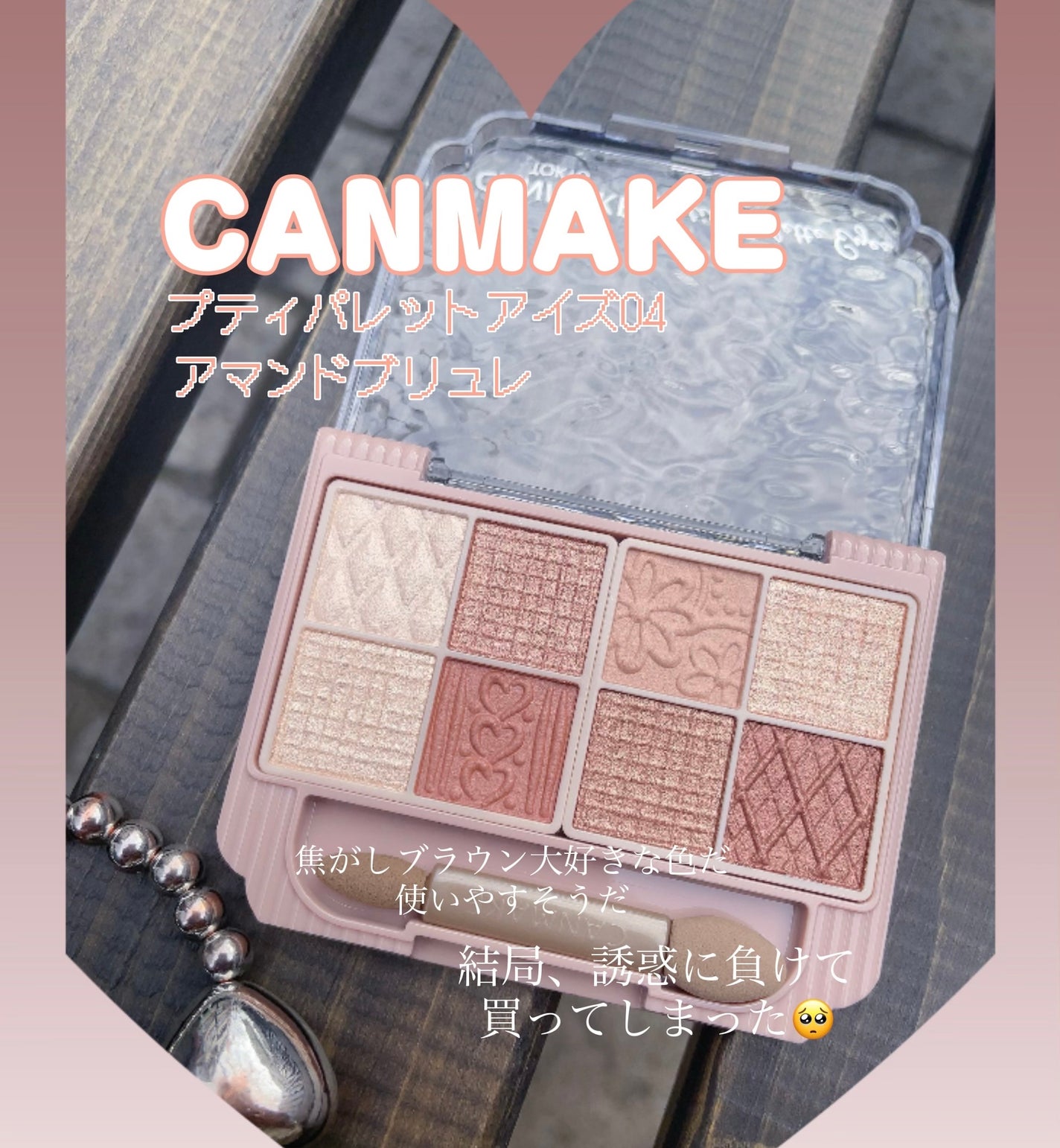 プティパレットアイズ/キャンメイク/パウダーアイシャドウを使ったクチコミ(1枚目)