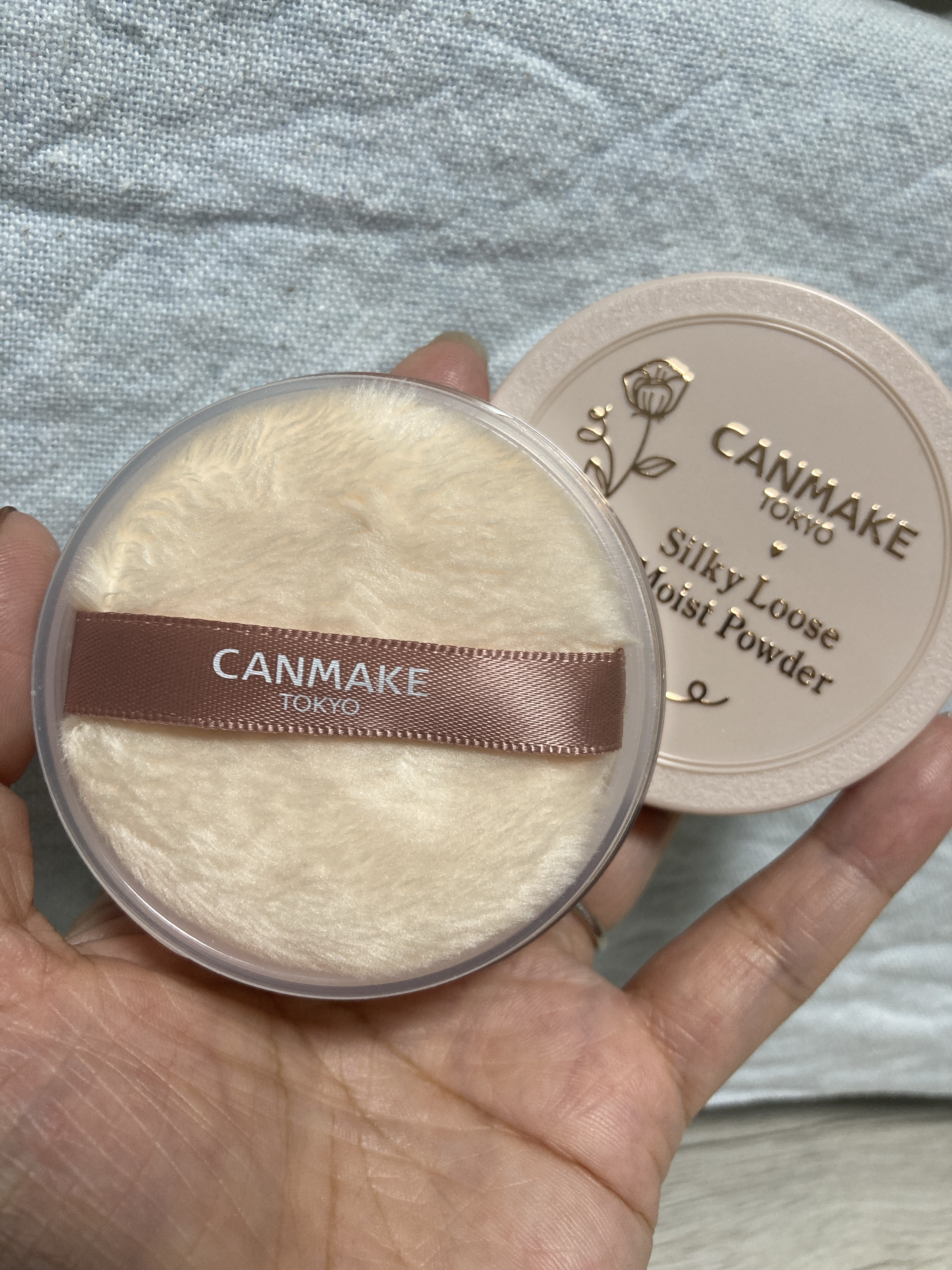 シルキールースモイストパウダー/キャンメイク/ルースパウダーを使ったクチコミ（3枚目）