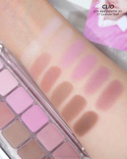プロ アイ パレット エアー/CLIO/アイシャドウパレットを使ったクチコミ(8枚目)