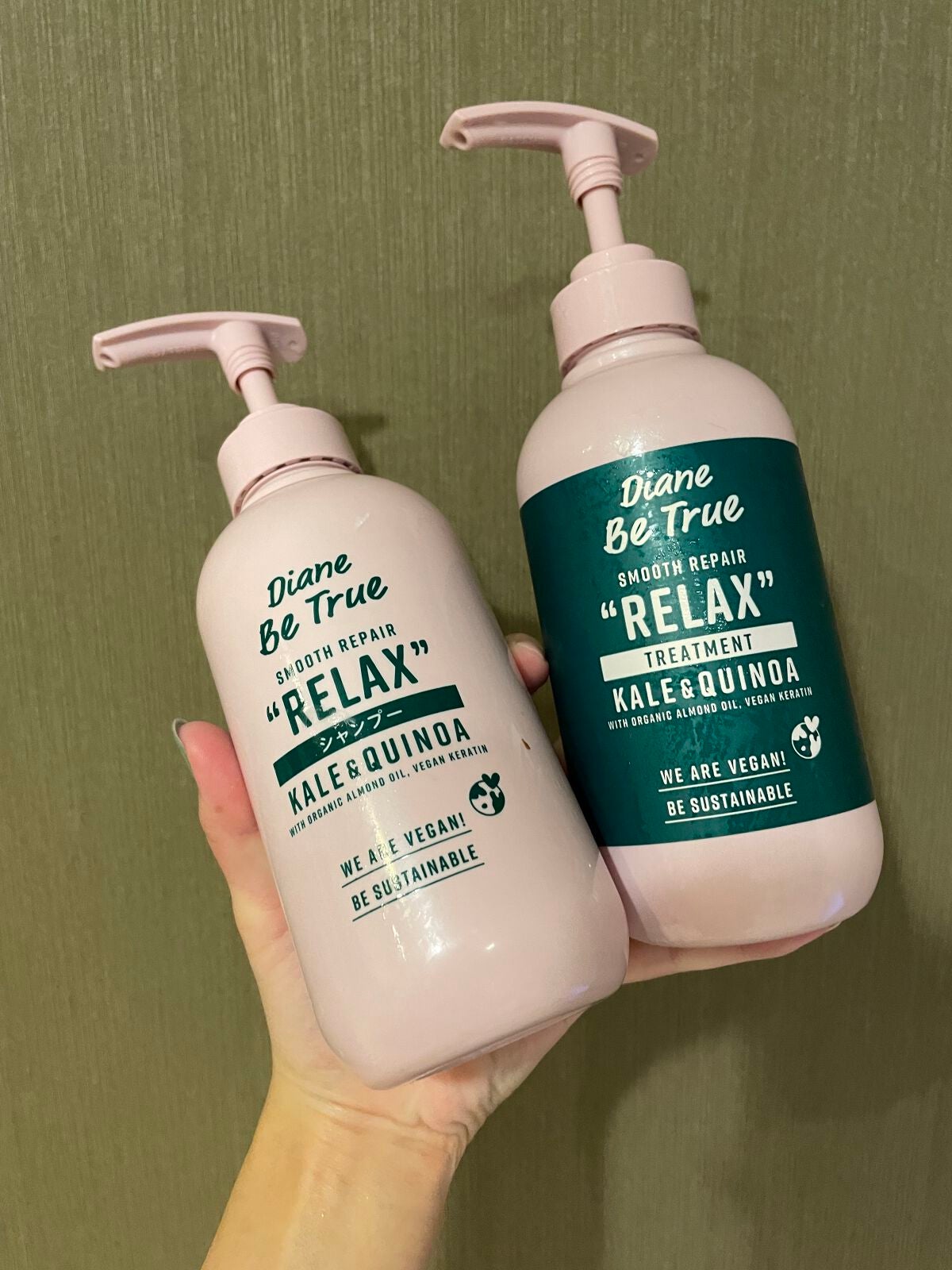 Diane Be True(ダイアンビートゥルー)/RELAX / スムース /シャンプー&トリートメント/ダイアンビートゥルー/市販シャンプーを使ったクチコミ(2枚目)