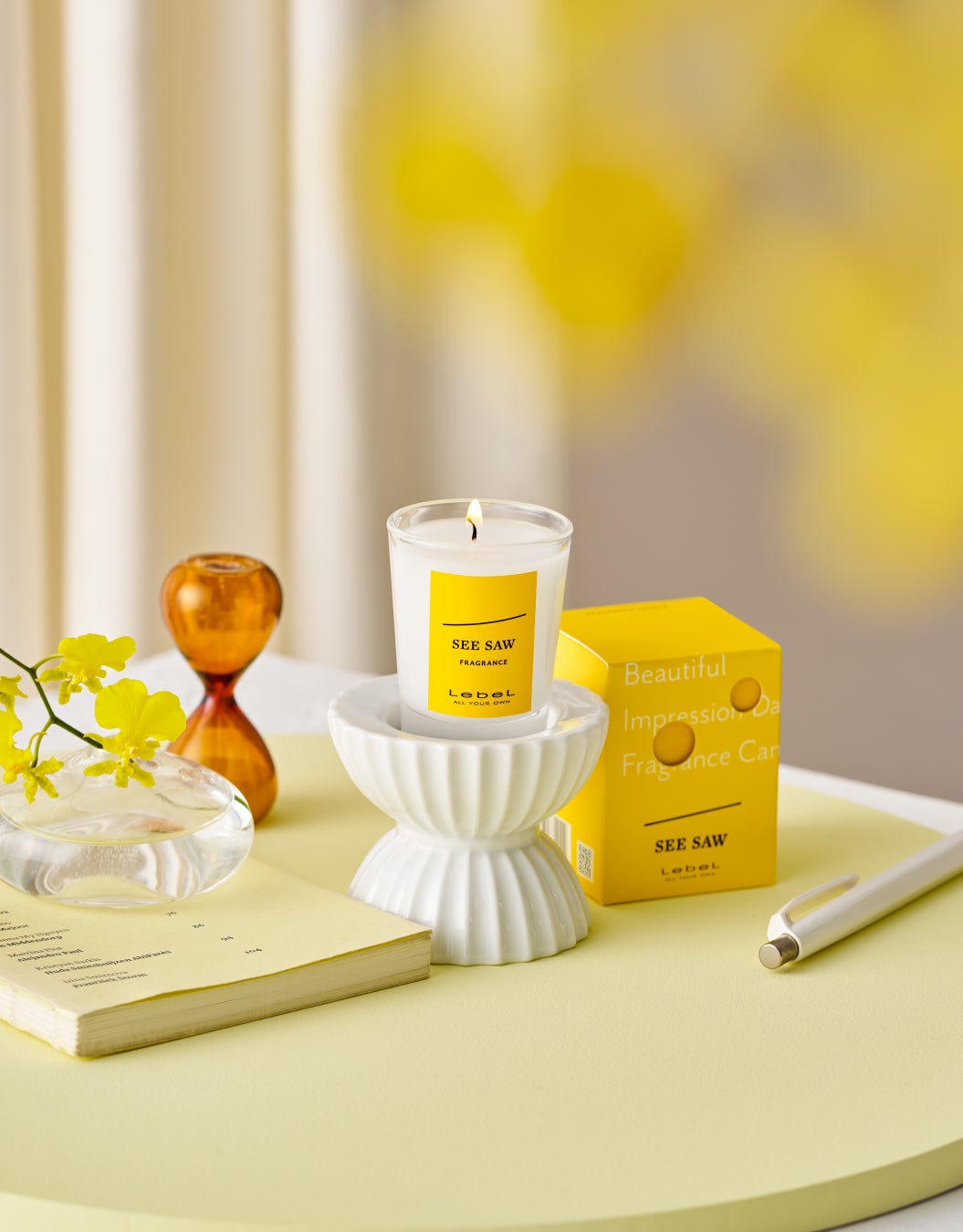 LebeL SEE/SAW フレグランスキャンドル